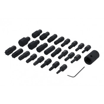 LASER Interchangeable impact bit set 1/2 25pc