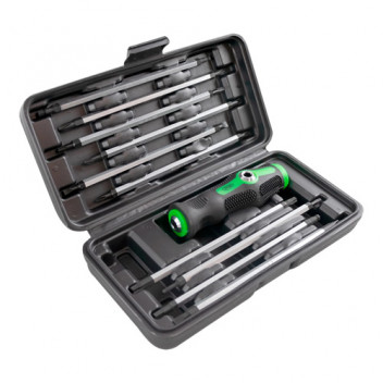 SCREWDRIVER SET WITH INTERCHANGEABLE HANDLE 20 IN