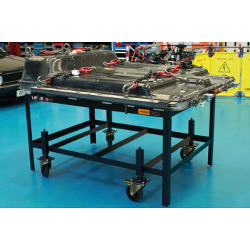 LASER EV Battery Adjustable Mobile Bench SWL 800kg