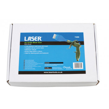 LASER Air Knife Blow Gun with Brush