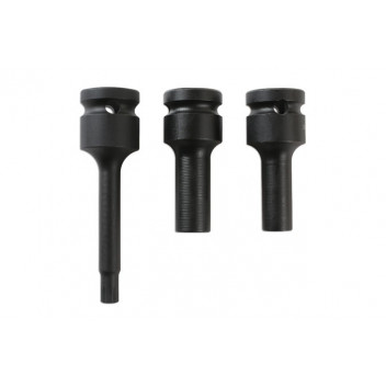 LASER Split Rim Socket Bit Set 3pc