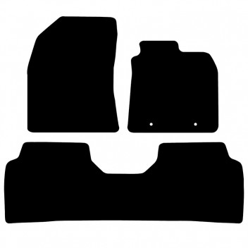 Carpet Mat Set TOYOTA AVENSIS 11 FACELIFT MODEL With: