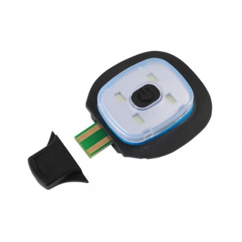 LASER BF Laser Tools Racing Beanie Hat with Rechargeable Lam