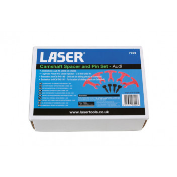 LASER Camshaft Spacer and Pin Set  - VAG
