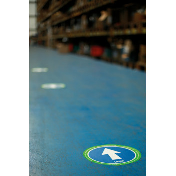 LASER Laser Tools Floor Sticker Arrow Direction 6pc