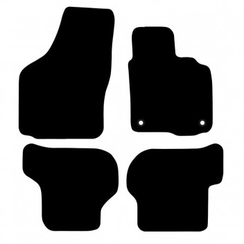 Rubber Mat Set SKODA OCTAVIA 2008-2013
