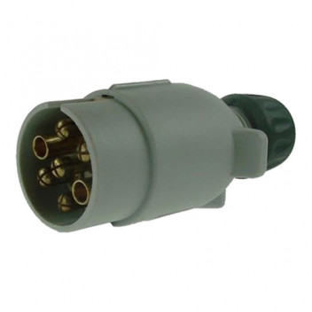 12S 7 Pin Plastic Trailer Plug Blister Pack (1)Caravan