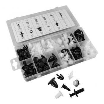 Plastic Clips Set For Mitsubishi 134Pcs