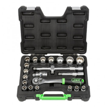 1/2 22 Piece Socket Set 12pt sockets"