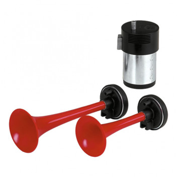 Air Horn '2-tones' 12V 117dB 240W