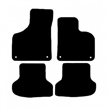 Carpet Mat Set Audi A3 2003>2012 (4 CLIPS)
