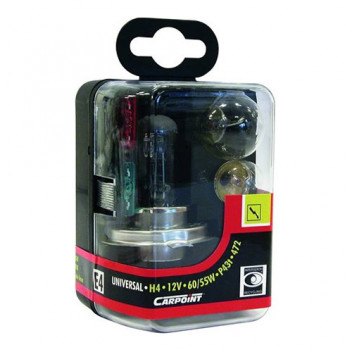 12V 60/55W H4 Bulb Kit Standard Bulbs