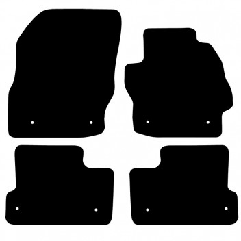 Carpet Mat Set MAZDA 3 09>13  (4 PIECE + 8 CLIPS)
