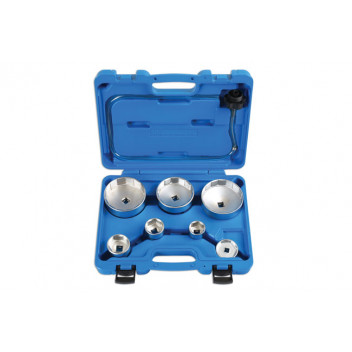 LASER Oil Filter Wrench Set 8pc