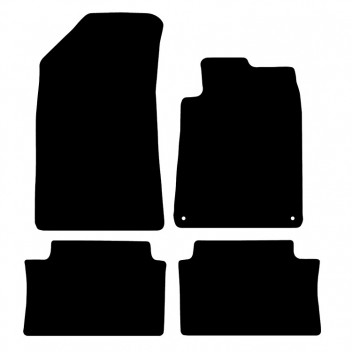 Carpet Mat Set 508 SW 2011 4pcs 2 clips