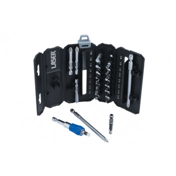 LASER Portable Power Tool Bit Set 23pc