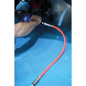 LASER High Vis Air Line Whip/Leader Hose 600mm X 10mm