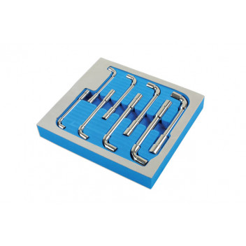 LASER Go Thru Angled Socket Spanner Set 8pc