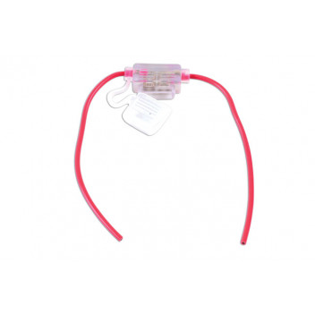 CONNECT Blade Fuse Holder Transparent for LED Blade Fuse 1pc