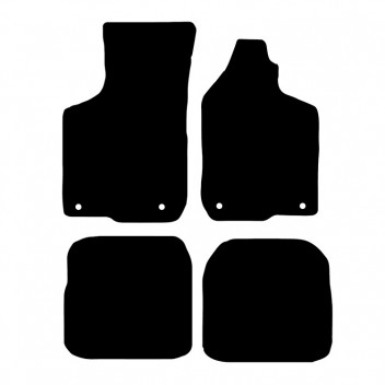 Carpet Mat Set Audi A3 1996-2002 (4 CLIPS)