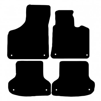 Carpet Mat Set Audi A3 Sportback 2004>2013 (8 CLIPS)