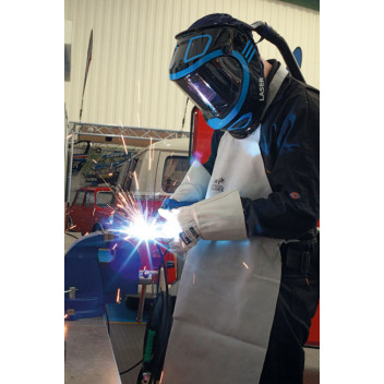 LASER Auto Darkening Welding Helmet with Respirator