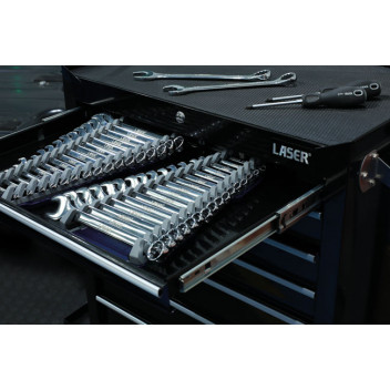 LASER Laser Tools Racing Spanner Organiser - 16 Spanners