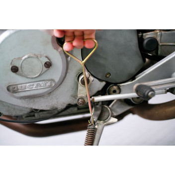 LASER Motorcycle Spring Hook