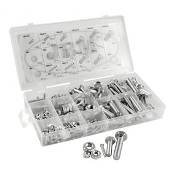 Metric Hex Head Screw Assortment 240Pcs