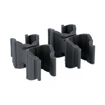 LASER Pair of Brackets for Folding Safety Barrier 8000