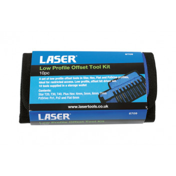 LASER Low Profile Offset Tool Kit 10pc
