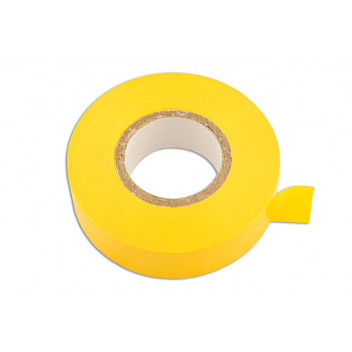 CONNECT Yellow PVC Insulation Tape 19mm x 20m Pk 10