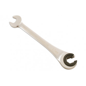 LASER Ratchet Flare Nut Wrench 17mm