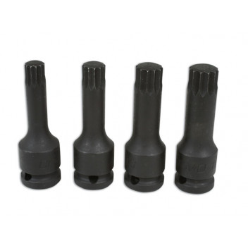 LASER Spline Bit Set - 4pc