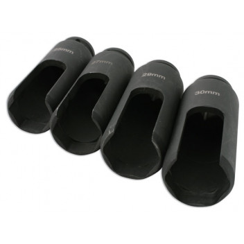LASER Diesel Injector Nozzle Sockets 1/2D 4pc"
