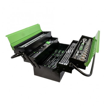 63 Pieces Iron Tool Box - Zinc Finish