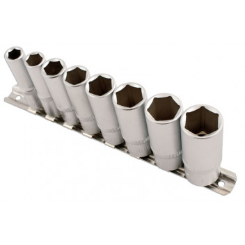 LASER AF Deep Socket Set - 3/8D - 8pc"