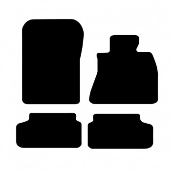 Carpet Mat Set BMW 5 SERIES G30 2017>  (4 PIECE + 2 CL