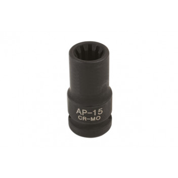 LASER Caliper Brake Pad Socket 15mm x 10pt