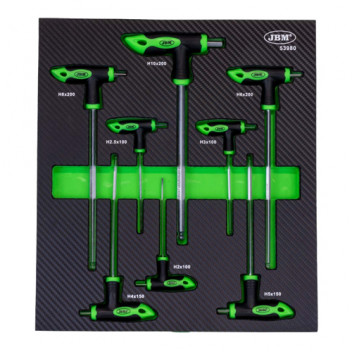 Module Of 8 T" Shaped Allen Keys"