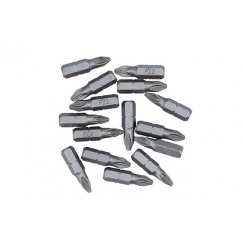 LASER Non-Slip 'Cubic' Tip Bit Set Pz2 15pc