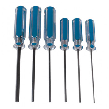 LASER Hex Screwdriver Set 1.5 - 5mm 6pc