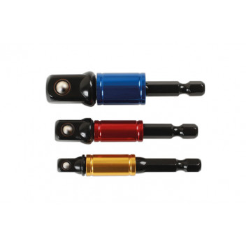 LASER Socket Adaptor Set - Rotating Sleeve 3pc