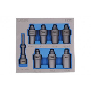 LASER Drive Shaft Impact Removal Adaptor Set - 8pc