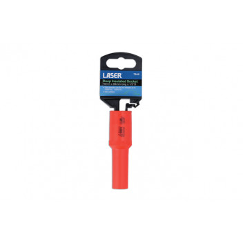 LASER Deep Insulated Socket 1/2D 10mm"