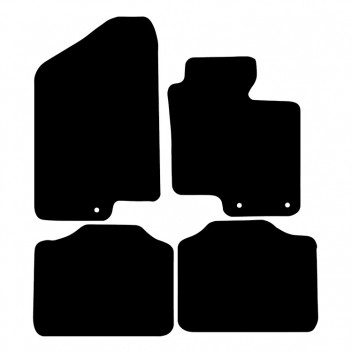 Carpet Mat Set KIA OPTIMA 2012>  (4 PIECE + 3 CLIPS)