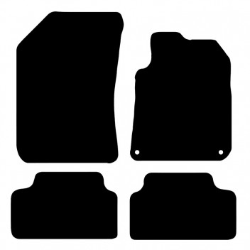 Carpet Mat Set PEUGEOT 308 2014 on With: 30