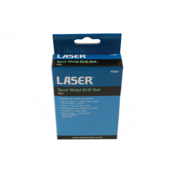LASER Spot Weld Drill Set 4pc