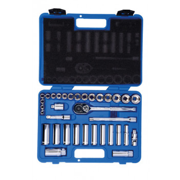 LASER BF Socket Set - 3/8D 34pc"