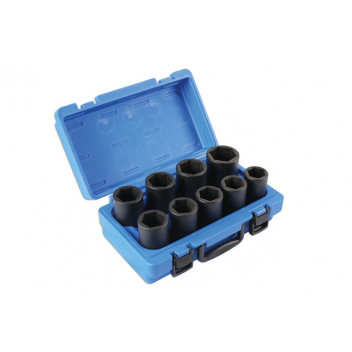 LASER Deep Impact Socket Set  - Metric 9pc